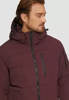 Зимняя куртка ABNEHMBARER KAPUZE s.Oliver, бордовый