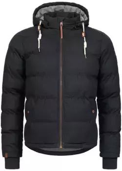 Зимняя куртка Alessandro Salvarini "ASGinio" со съемным капюшоном, цвет морской волны