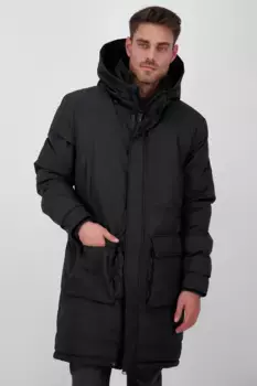 Зимняя куртка Alife & Kickin "BlakeAK A Coat мужская зимняя куртка на подкладке", цвет Moonless