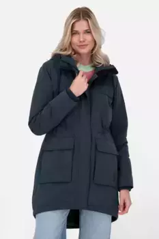 Зимняя куртка Alife & Kickin "CharlizeAK A Parka женская зимняя куртка на подкладке", цвет морской волны