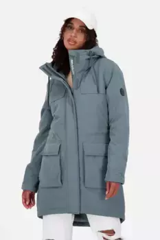 Зимняя куртка Alife & Kickin "CharlizeAK A Parka женская зимняя куртка на подкладке", цвет Basalt