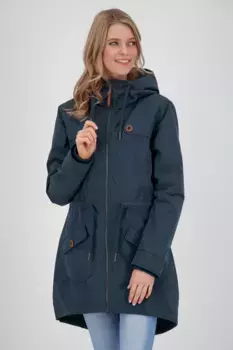 Зимняя куртка Alife & Kickin "CharlotteAK A Coat женская зимняя куртка, куртка на подкладке", цвет морской волны