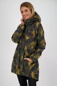 Зимняя куртка Alife & Kickin "CharlotteAK A Coat женская зимняя куртка, куртка на подкладке", цвет Dark Forest