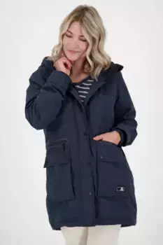 Зимняя куртка Alife & Kickin "CharlotteAK A Coat женская зимняя куртка, куртка на подкладке", цвет морской волны