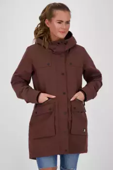 Зимняя куртка Alife & Kickin "CharlotteAK A Coat женская зимняя куртка, куртка на подкладке", коричневый