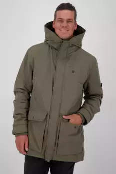 Зимняя куртка Alife & Kickin "Мужская зимняя куртка RonAK Parka на подкладке", цвет Stone