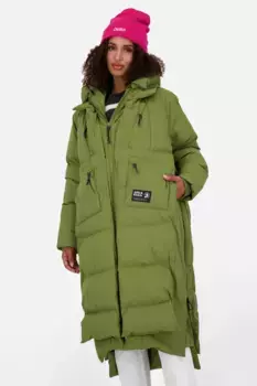 Зимняя куртка Alife & Kickin "RihannaAK A Puffer Coat женская зимняя куртка, куртка", цвет Sea Kelp