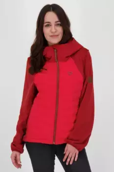 Зимняя куртка Alife & Kickin "SoleneAK A Hybrid женская зимняя куртка на подкладке", цвет Cranberry