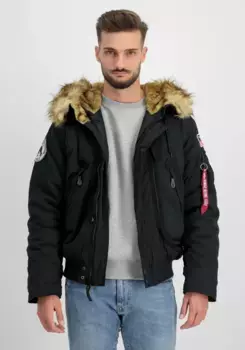 Зимняя куртка Alpha Industries " Alpha Industries Мужчины - Куртки для холодной погоды Polar Jacket SV", черный
