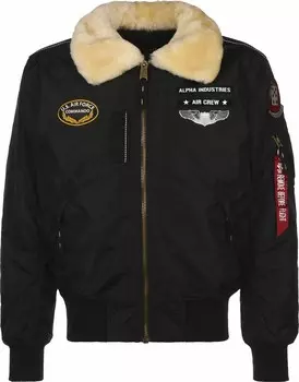 Зимняя куртка Alpha Industries Injector III Air Force, черный