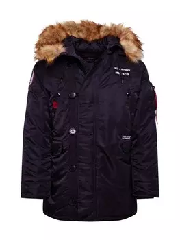 Зимняя куртка ALPHA INDUSTRIES Winter Jacket Airborne, черный