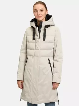 Зимняя куртка Amber & June, бежевый