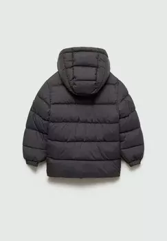 Зимняя куртка AMERICA Mango Kids, антрацит