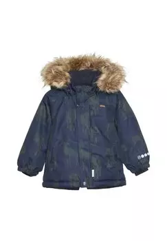 Зимняя куртка AOP Minymo, цвет parisian night