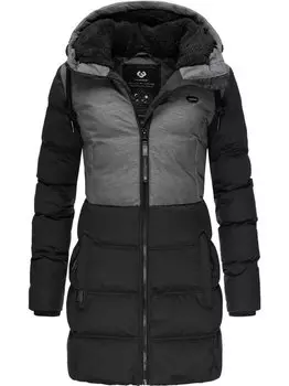 Зимняя куртка ашани блок междунар. Ragwear, черный