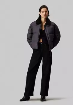 Зимняя куртка AVIATOR PUFFER Calvin Klein Jeans, темно-серый