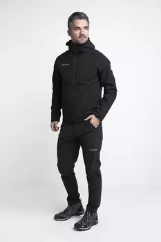 Зимняя куртка Bariloche с капюшоном и молнией Kilimanjaro, черный