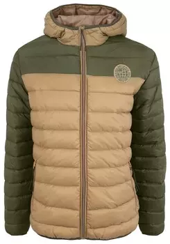 Зимняя куртка Blend NINO, бежевый/оливковый