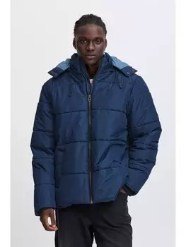 Зимняя куртка BLEND Steppjacke BHOuterwear 20717462 schicke bergangsjacke mit Kapuze, синий