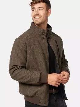 Зимняя куртка боб Indicode, коричневый