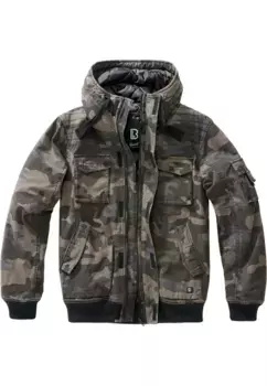 Зимняя куртка Brandit " Brandit Men's Bronx Winter Jacket" (1 шт.), с капюшоном, цвет Darkcamo