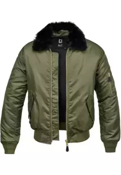 Зимняя куртка Brandit " Brandit Men's MA2 Jacket Fur Collar" (1 шт.), без капюшона, оливковый