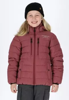 Зимняя куртка BRANS JR Swedemount, цвет burgundy melange