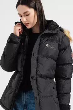 Зимняя куртка Bukka на эко-пухе Canadian Peak, серый