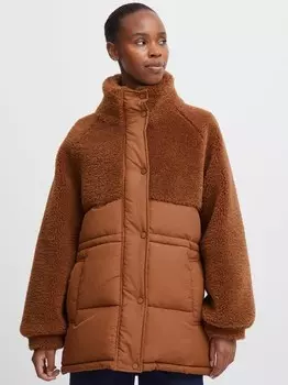 Зимняя куртка byanilda куртка B.Young, коричневый