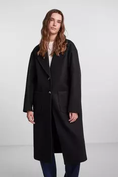 Зимняя куртка - черная - базовая PIECES, черный