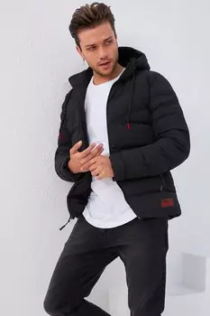 Зимняя куртка - черный - пуховик Delpino