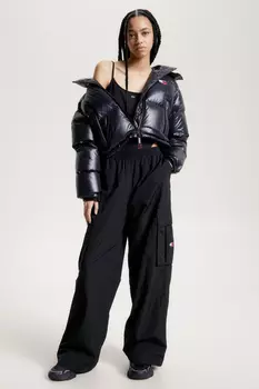 Зимняя куртка - черный - пуховик Tommy Jeans, черный