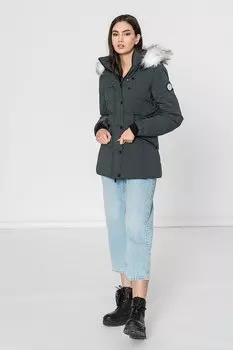 Зимняя куртка Chester с капюшоном Geo Norway, зеленый