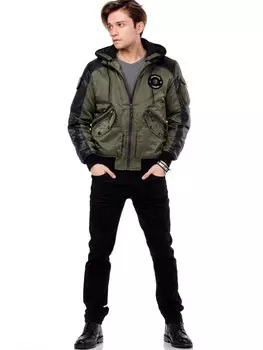 Зимняя куртка Cipo & Baxx, хаки