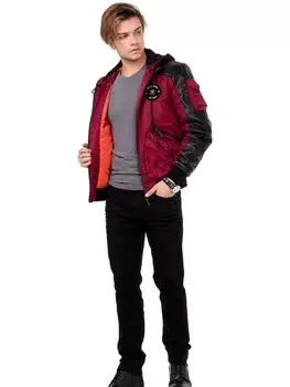 Зимняя куртка Cipo & Baxx, красный