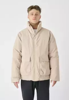 Зимняя куртка Cleptomanicx "SWOD 2", с закрывающимися внутренними карманами, коричневый