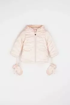 Зимняя куртка Coccodrillo розовая куртка с капюшоном