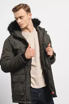 Зимняя куртка Coquin Sam с эко-пухом Geographical Norway, зеленый