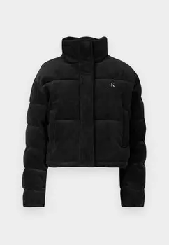 Зимняя куртка CORDUROY PUFFER Calvin Klein Jeans, черный