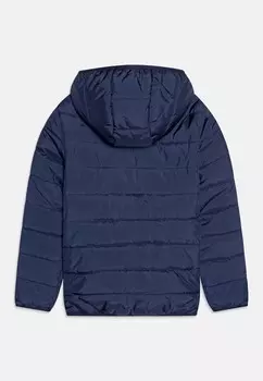 Зимняя куртка CORE JUNIOR HOODED PADDED PUFFER ZIP UNISEX Guess, синий