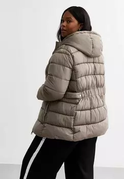 Зимняя куртка CURVES PUFFER New Look, бежевый