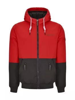 Зимняя куртка Defacto, красный/черный