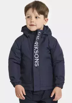 Зимняя куртка Дидриксона "RIO KIDS JKT 2", с капюшоном Didriksons, цвет морской волны