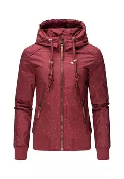 Зимняя куртка Druna Print Winter Ragweartm, цвет Wine Red