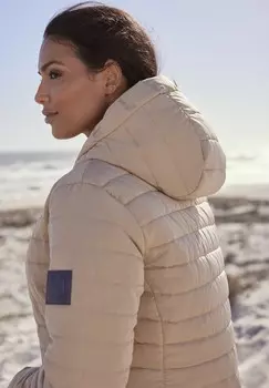 Зимняя куртка Elbsand, бежевый