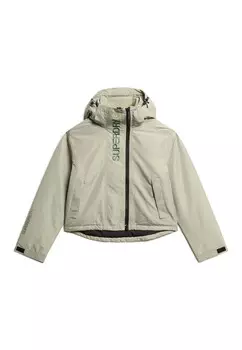 Зимняя куртка EMBROIDERED Superdry, зеленый