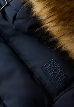 Зимняя куртка EVEREST HOODED Superdry, темно-синий