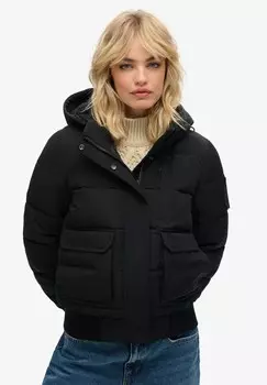 Зимняя куртка EVEREST Superdry, черный