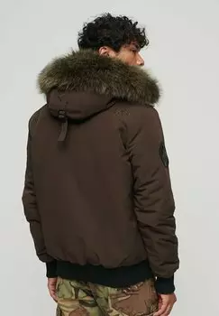 Зимняя куртка Everest Superdry, ява коричневая