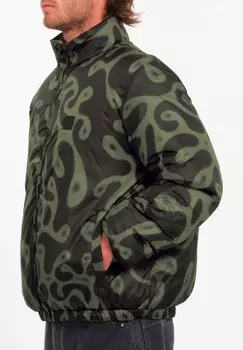 Зимняя куртка FA ZEPHYR WALLSTONE Volcom, зеленый